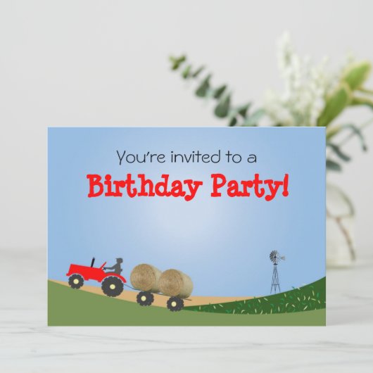 Trekker op de uitnodiging van de partij van het Bo (Staand voorkant)