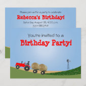 Trekker op de uitnodiging van de partij van het Bo (Voorkant / Achterkant)