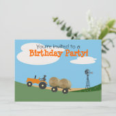 Trekker op de uitnodiging van de partij van het Bo (Staand voorkant)