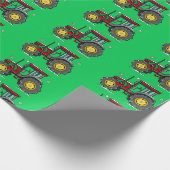 Trekker op het Vakantie Verpakkingspapier Cadeaupapier (Hoek)