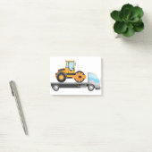 Trekker op vrachtwagen post-it® notes (Kantoor)