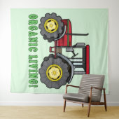 Trekker: Organic Living. Wandkleed (In Situ (horizontaal))