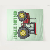 Trekker: Organic Living. Wandkleed (Voorkant (horizontaal))