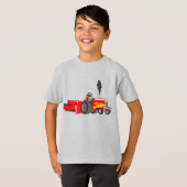 Trekker Pulling T-shirt (Voorkant volledig)