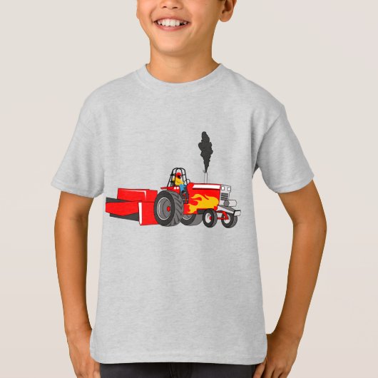 Trekker Pulling T-shirt (Voorkant)
