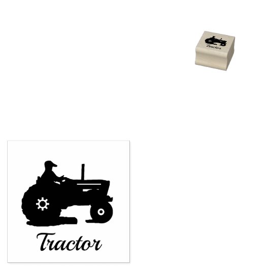 trekker rubberstempel (Gestempeld)