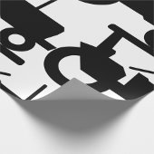 trekker silhouet Boerderij Apparatuur Icon Cadeaupapier