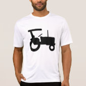  trekker silhouet Boerderij Apparatuur Icon T-shirt (Voorkant)