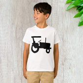  trekker silhouet Boerderij Apparatuur Icon T-shirt