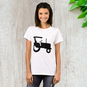  trekker silhouet Boerderij Apparatuur Icon T-shirt