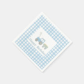 Trekker verjaardag servetten (Hoek)