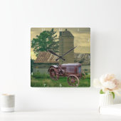 TREKKER VIERKANTE KLOK (Huis)