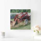 trekker vierkante klok (Huis)