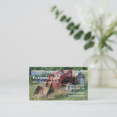 trekker visitekaartje (Staand voorkant)