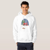 Trekker voor Kerstmis Hoodie (Voorkant volledig)