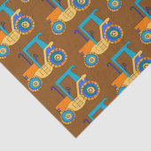 Trekkerbouw Tissuepapier (Detail)