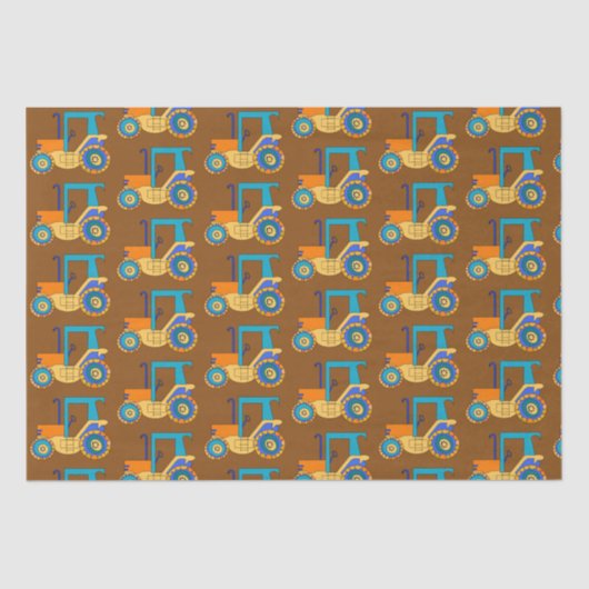 Trekkerbouw Tissuepapier (Voorkant)