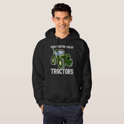 Trekkerbouwmachinekweker Hoodie (Voorkant volledig)