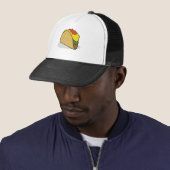 Trekkerhoed, te koop! trucker pet (In situ)