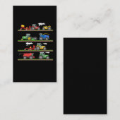 Trekkerij combineert oogstland visitekaartje (Voorkant / Achterkant)