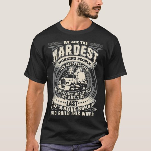 Trekkerkunst geek t-shirt (Voorkant)