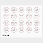 Trekkers : Butterflies Ronde Sticker (Vel)
