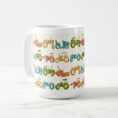 Trekkers en grasmaaiers koffiemok (Voorkant links)