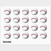 Trekkers/honkbal Ronde Sticker (Vel)