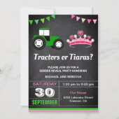 Trekkers of Tiaras Gender Reopenbaarmakingspartij Kaart (Voorkant)