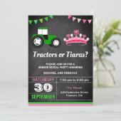 Trekkers of Tiaras Gender Reopenbaarmakingspartij Kaart (Staand voorkant)