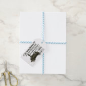 Trekkers van het Boerderij van de stoommotor Tract Cadeaulabel (Met Touw)