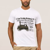 Trekkers van het Boerderij van de stoommotor Tract T-shirt (Voorkant)