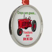 Trekkers zijn rood metalen ornament (Rechts)