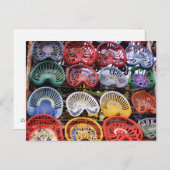 Trekkerstoelen op het Show van de trekker Briefkaart (Voorkant / Achterkant)