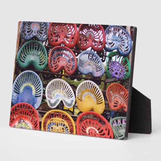 Trekkerstoelen op het Show van de trekker Fotoplaat (Zijkant)