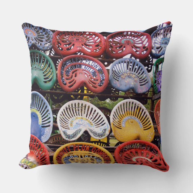 Trekkerstoelen op het Show van de trekker Kussen (Voorkant)