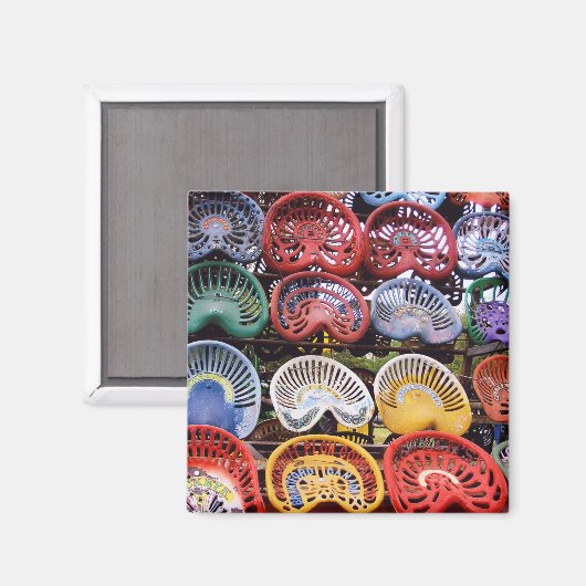 Trekkerstoelen op het Show van de trekker Magneet (Voorkant / Achterkant)