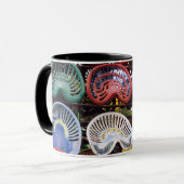 Trekkerstoelen op het Show van de trekker Mok (Voorkant links)