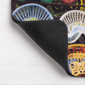 Trekkerstoelen op het Show van de trekker Muismat (Hoek)