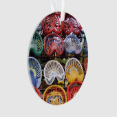 Trekkerstoelen op het Show van de trekker Ornament (voorkant)