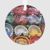 Trekkerstoelen op het Show van de trekker Ornament (achterkant)