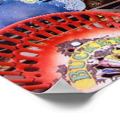 Trekkerstoelen op het Show van de trekker Poster (Hoek)