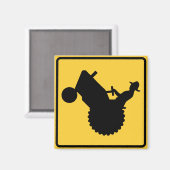 Trekkerteken Magneet (Voorkant / Achterkant)