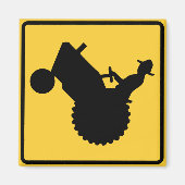 Trekkerteken Magneet (Voorkant)