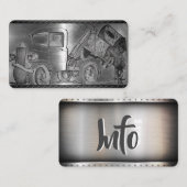 Trekkertekening Visitekaartje (Voorkant / Achterkant)