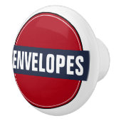 Trekkertje of Knop voor Bureau, Aangepaste Tekst (Rechts)