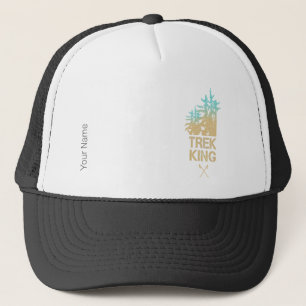 Trekking and Hiking Outdoor Forest Design Trucker Pet