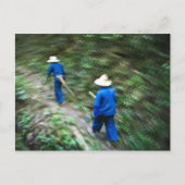 Trekking door het Thaise Oerwoud Briefkaart (Voorkant)