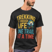 Trekking door Life Trail Yellow T-shirt (Voorkant)