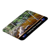 Trekking & draadbruggen - Wilderheid/Nieuw-Zeeland Magneet (Linkerzijde)